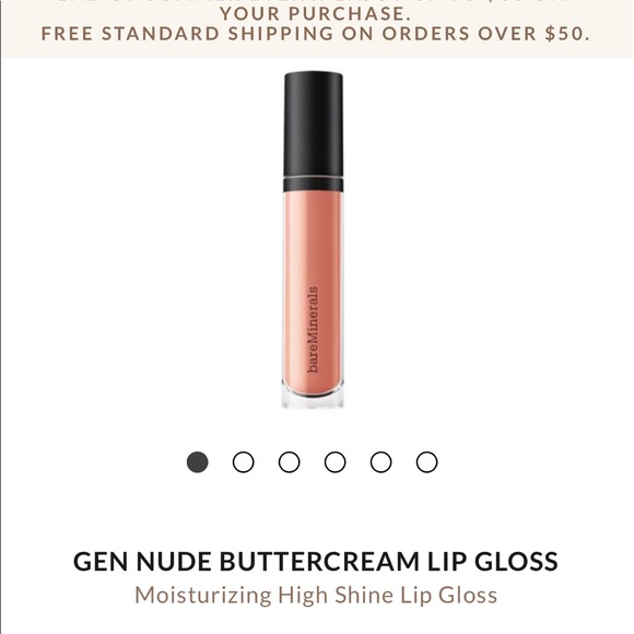 NIB BareMinerals Gen Nude Lipgloss - Picture 4 of 5